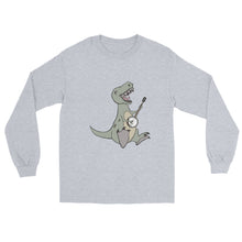 Load image into Gallery viewer, T-Rex Plays Banjo- Unisex Long Sleeve