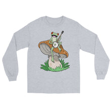 Load image into Gallery viewer, Frog Plays Banjo- Unisex Long Sleeve
