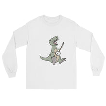 Load image into Gallery viewer, T-Rex Plays Banjo- Unisex Long Sleeve