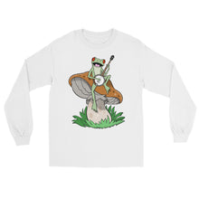 Load image into Gallery viewer, Frog Plays Banjo- Unisex Long Sleeve