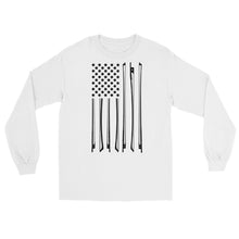 Load image into Gallery viewer, Bow Flag in Black- Unisex Long Sleeve