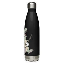 Load image into Gallery viewer, T-Rex Plays Banjo Stainless Steel Water Bottle