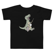 Load image into Gallery viewer, T-Rex Plays Banjo- Toddler Short Sleeve