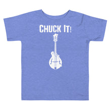 Load image into Gallery viewer, Chuck It! Mandolin in White- Toddler Short Sleeve