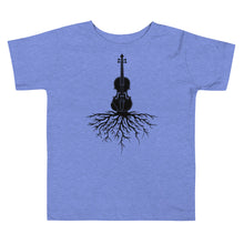 Load image into Gallery viewer, Fiddle Roots in Black- Toddler Short Sleeve