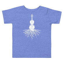 Load image into Gallery viewer, Fiddle Roots in White- Toddler Short Sleeve