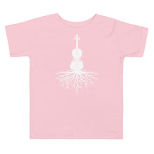 Load image into Gallery viewer, Fiddle Roots in White- Toddler Short Sleeve