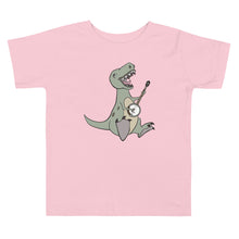 Load image into Gallery viewer, T-Rex Plays Banjo- Toddler Short Sleeve