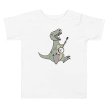 Load image into Gallery viewer, T-Rex Plays Banjo- Toddler Short Sleeve