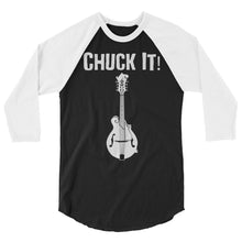 Load image into Gallery viewer, Chuck It! Mandolin in White- Unisex 3/4 Sleeve