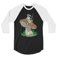 Load image into Gallery viewer, Frog Plays Banjo- Unisex 3/4 Sleeve