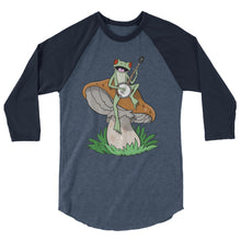 Load image into Gallery viewer, Frog Plays Banjo- Unisex 3/4 Sleeve