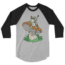 Load image into Gallery viewer, Frog Plays Banjo- Unisex 3/4 Sleeve