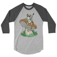 Load image into Gallery viewer, Frog Plays Banjo- Unisex 3/4 Sleeve