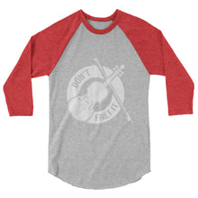 Load image into Gallery viewer, Don't Fret It in White- Unisex 3/4 Sleeve