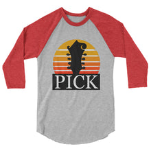 Load image into Gallery viewer, PICK Mandolin- Unisex 3/4 Sleeve