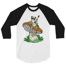 Load image into Gallery viewer, Frog Plays Banjo- Unisex 3/4 Sleeve