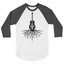 Load image into Gallery viewer, Dobro Roots in Black- Unisex 3/4 Sleeve