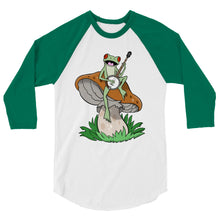 Load image into Gallery viewer, Frog Plays Banjo- Unisex 3/4 Sleeve