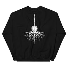 Load image into Gallery viewer, Banjo Roots in White- Unisex Sweatshirt