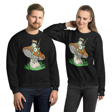 Load image into Gallery viewer, Frog Plays Banjo- Unisex Sweatshirt
