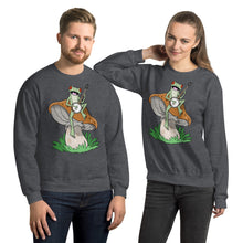 Load image into Gallery viewer, Frog Plays Banjo- Unisex Sweatshirt