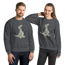 Load image into Gallery viewer, T-Rex Plays Banjo- Unisex Sweatshirt