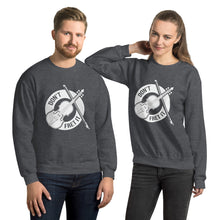Load image into Gallery viewer, Don't Fret It in White- Unisex Sweatshirt