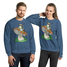 Load image into Gallery viewer, Frog Plays Banjo- Unisex Sweatshirt