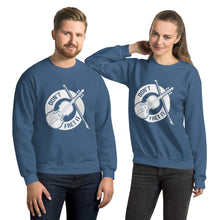 Load image into Gallery viewer, Don't Fret It in White- Unisex Sweatshirt