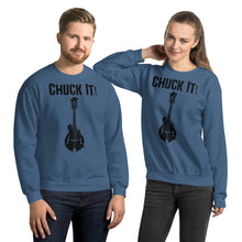 Load image into Gallery viewer, Chuck It! Mandolin in Black- Unisex Sweatshirt