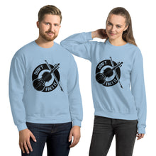 Load image into Gallery viewer, Don't Fret It in Black- Unisex Sweatshirt