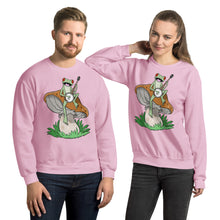 Load image into Gallery viewer, Frog Plays Banjo- Unisex Sweatshirt