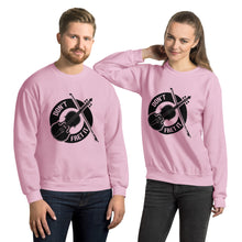 Load image into Gallery viewer, Don't Fret It in Black- Unisex Sweatshirt