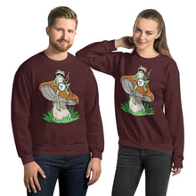 Load image into Gallery viewer, Frog Plays Banjo- Unisex Sweatshirt