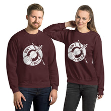 Load image into Gallery viewer, Don't Fret It in White- Unisex Sweatshirt