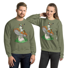 Load image into Gallery viewer, Frog Plays Banjo- Unisex Sweatshirt