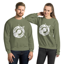 Load image into Gallery viewer, Don't Fret It in White- Unisex Sweatshirt