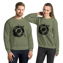 Load image into Gallery viewer, Don't Fret It in Black- Unisex Sweatshirt