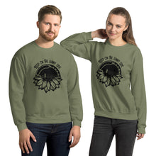 Load image into Gallery viewer, Keep on the Sunny Side in Black- Unisex Sweatshirt
