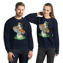 Load image into Gallery viewer, Frog Plays Banjo- Unisex Sweatshirt