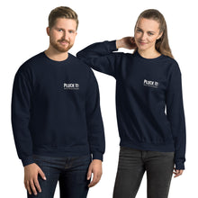 Load image into Gallery viewer, Upright Bass Roots in White- Unisex Sweatshirt