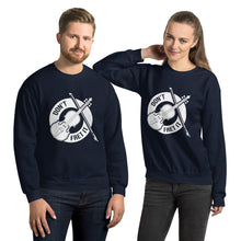 Load image into Gallery viewer, Don't Fret It in White- Unisex Sweatshirt