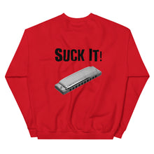Load image into Gallery viewer, Suck It! Harmonica- Unisex Sweatshirt
