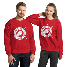 Load image into Gallery viewer, Don't Fret It in White- Unisex Sweatshirt