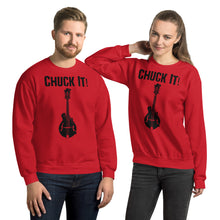 Load image into Gallery viewer, Chuck It! Mandolin in Black- Unisex Sweatshirt
