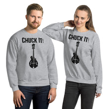 Load image into Gallery viewer, Chuck It! Mandolin in Black- Unisex Sweatshirt