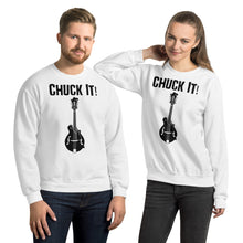Load image into Gallery viewer, Chuck It! Mandolin in Black- Unisex Sweatshirt