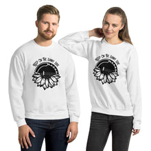 Load image into Gallery viewer, Keep on the Sunny Side in Black- Unisex Sweatshirt
