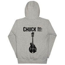 Load image into Gallery viewer, Chuck It! Mandolin in Black- Unisex Hoodie